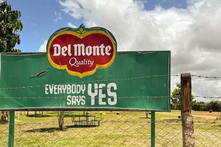 Del Monte billboard