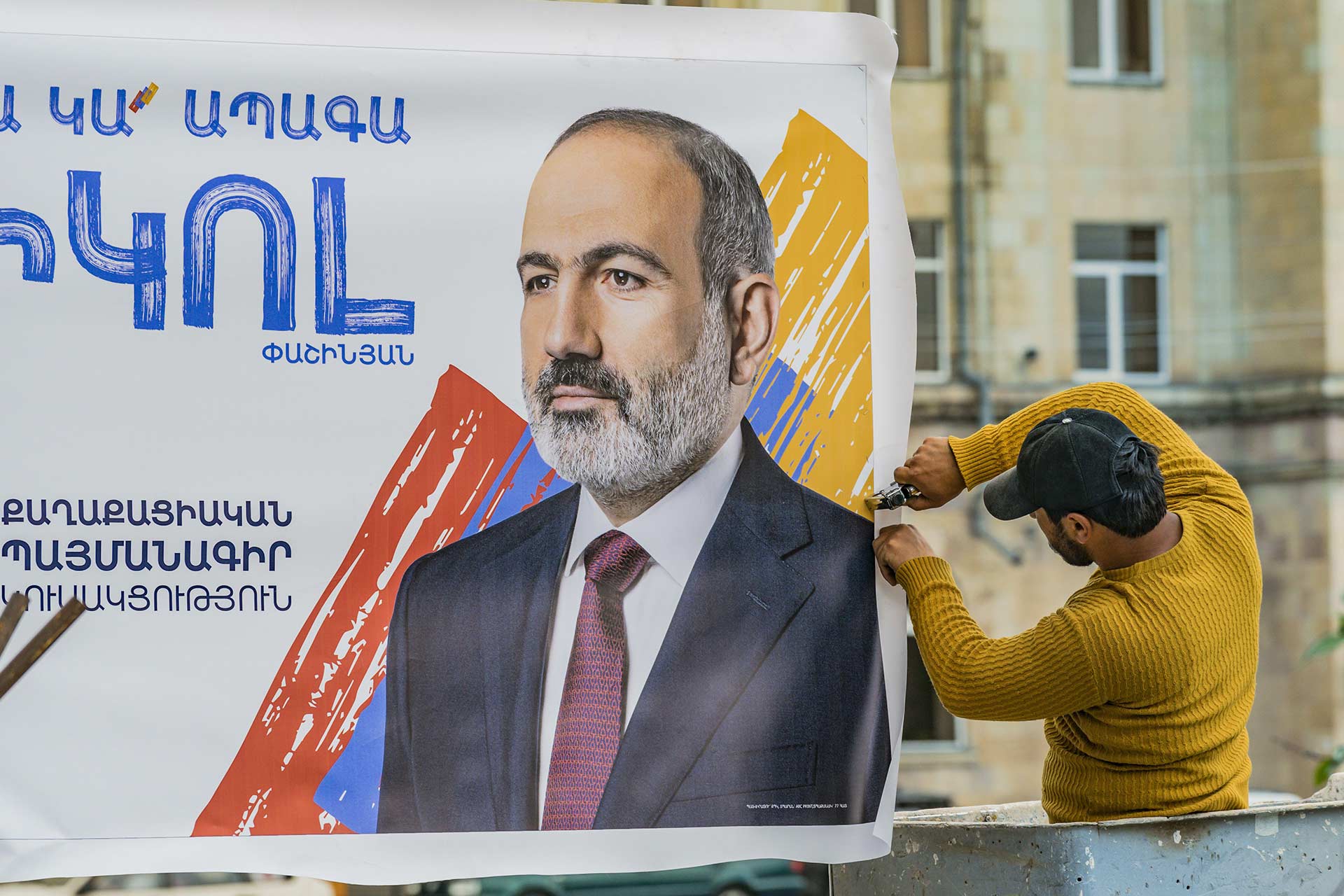 Armenia elections poster