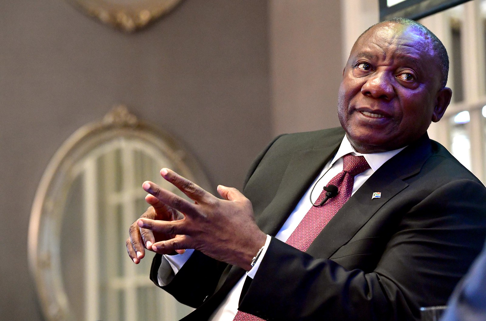 President Cyril Ramaphosa was accused of failing to disclose funding for his election campaign