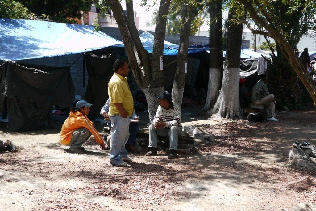 A Migrant Shelter in Mexico