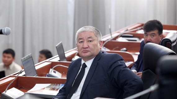 Kyrgyz MP Maksat Sabirov. (Source: Kloop.kg)