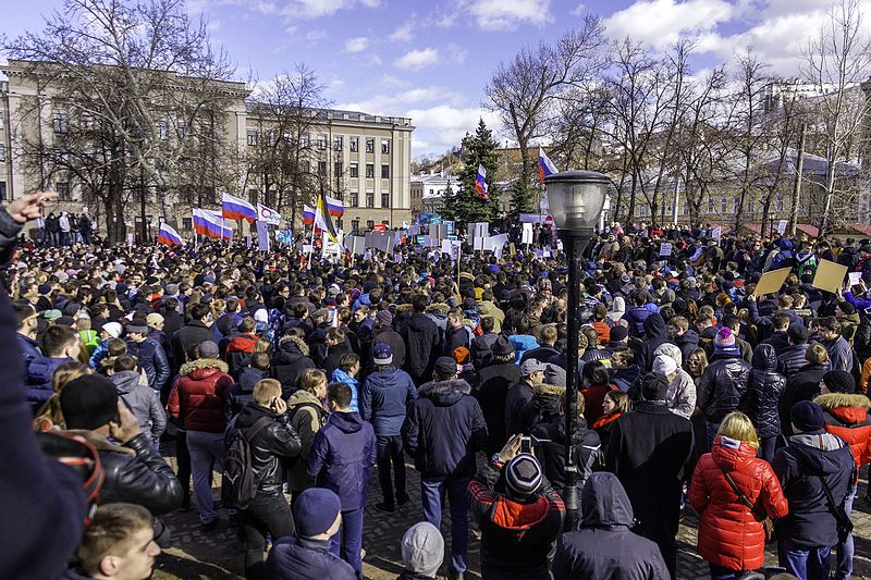 Nizhny Novgorod. Anti-Corruption Rally 26 March 2017