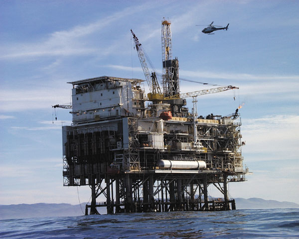 Oil platform shell