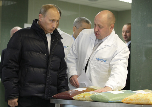 Putin visits Prigozhin