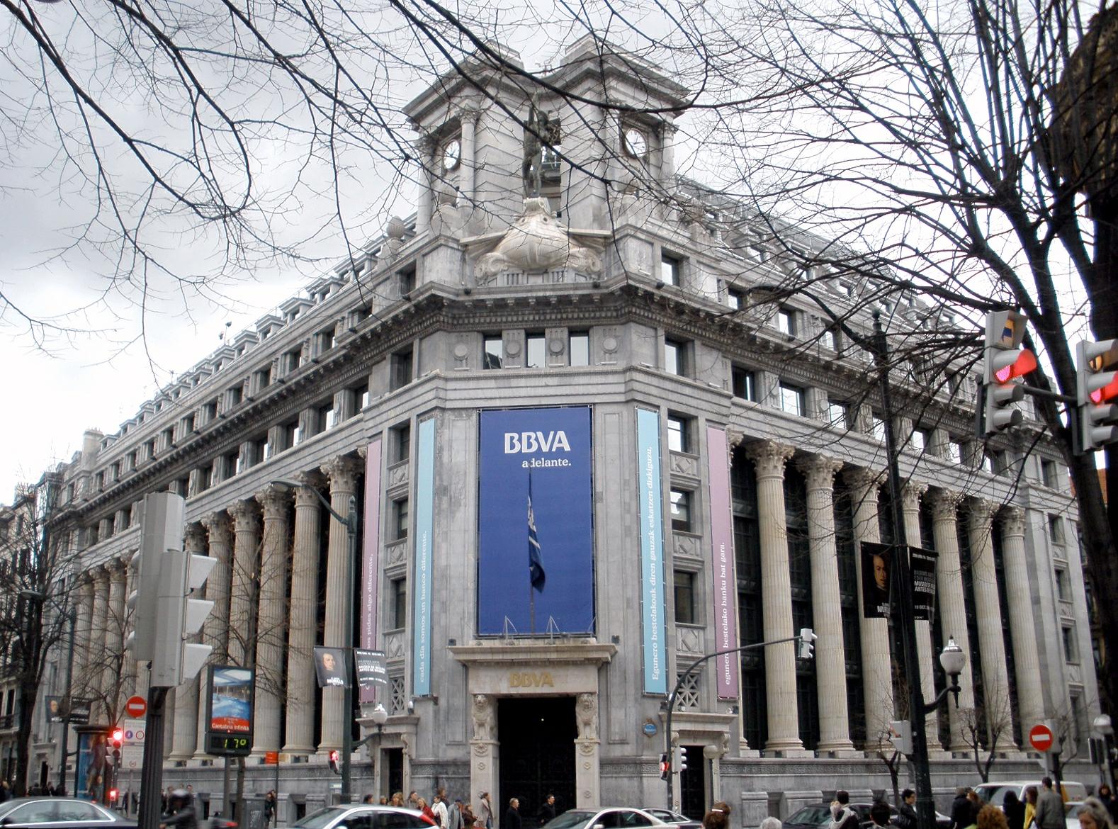 BBVA is the second-largest bank in Spain (source: Zarateman / Wikipedia Commons)