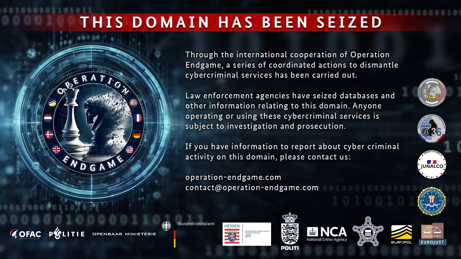 Police Across Europe Carry Out Largest Ever Operation Against Botnet Network