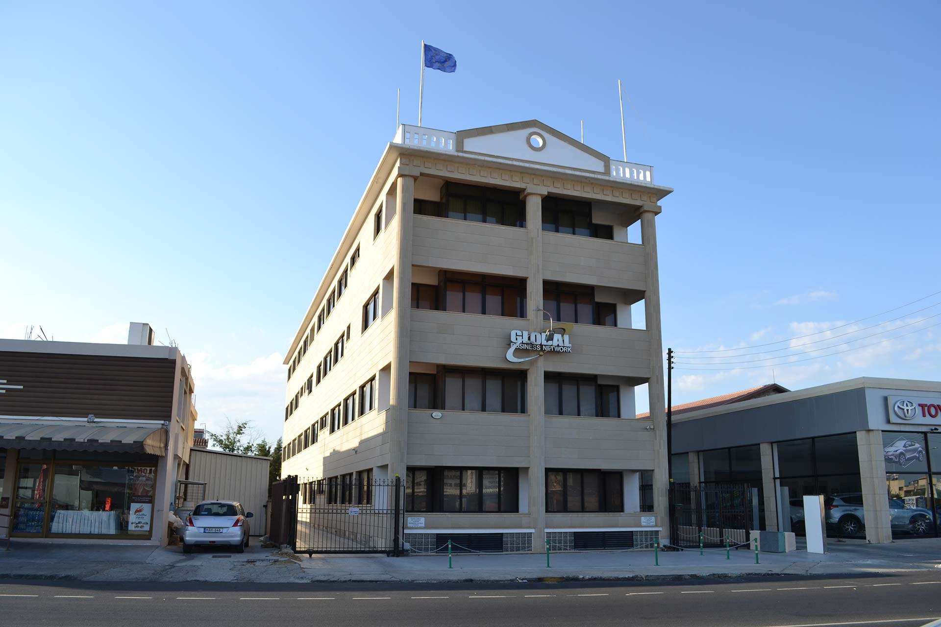 The GBNI offices in Limassol, Cyprus. Credit: Stelios Orphanides / Sara Farolfi